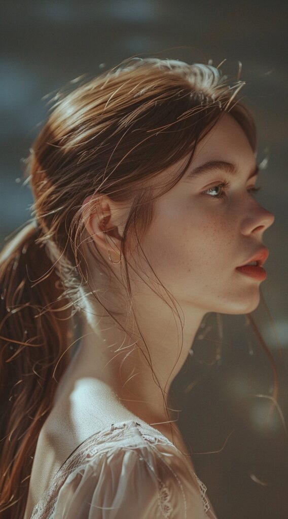 27 Hairstyles for Sensitive Scalp: Comfortable and Stylish Ideas to Try 2 low ponytail 4