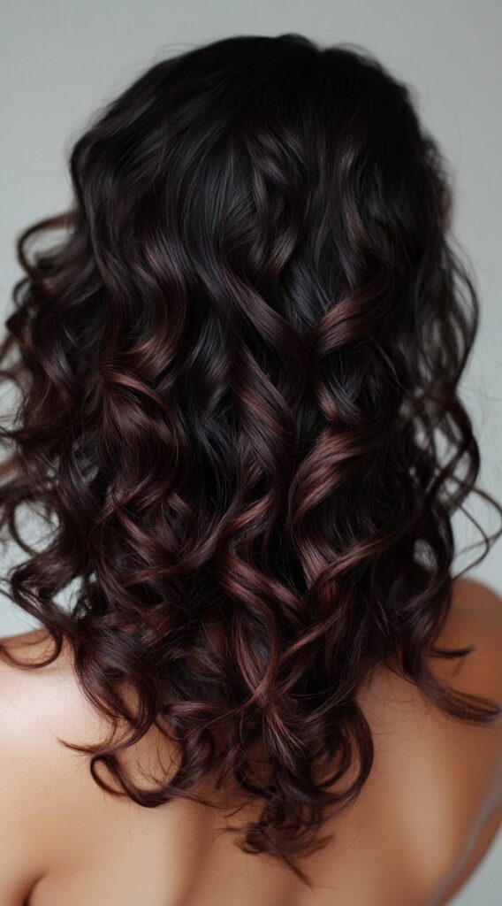 17 Cherry Cola Balayage Ideas: Add Depth and Drama to Your Locks 7 luxurious cherry cola curls