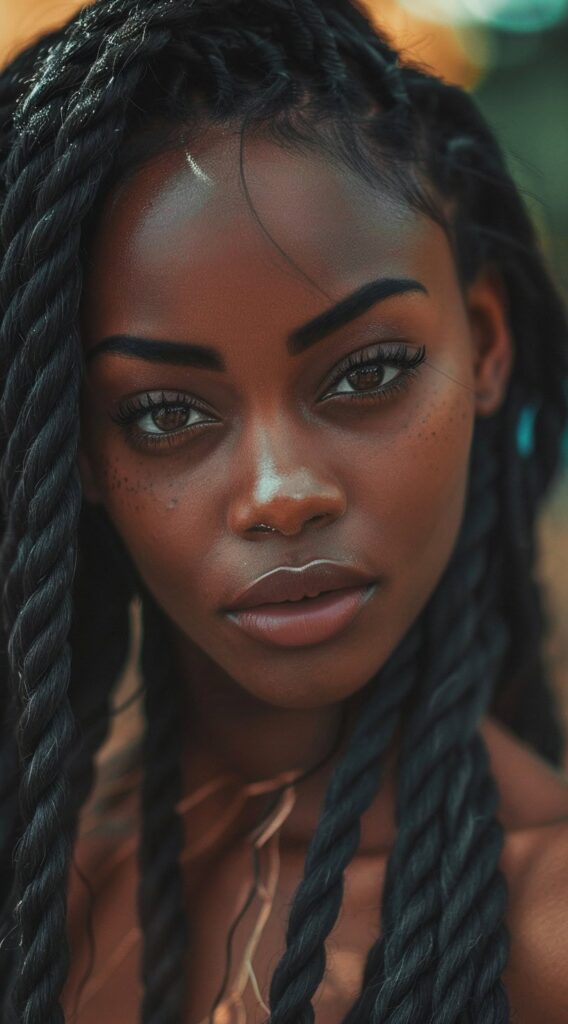 24 Protective Hairstyles for Thin Hair: Stylish Solutions for Delicate Strands 8 marley twists 1