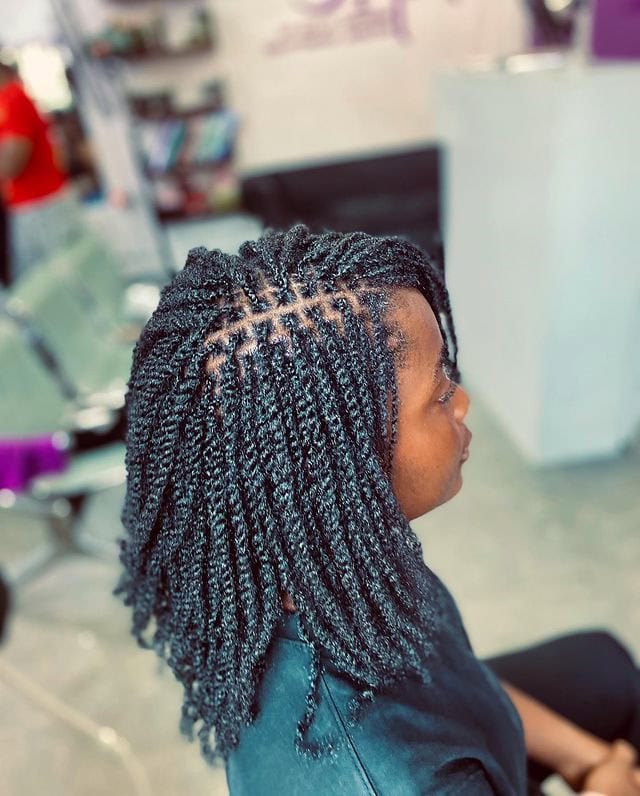 23 Protective Hairstyles for 3a Hair: Stunning and Practical Ideas 19 mini twists 2