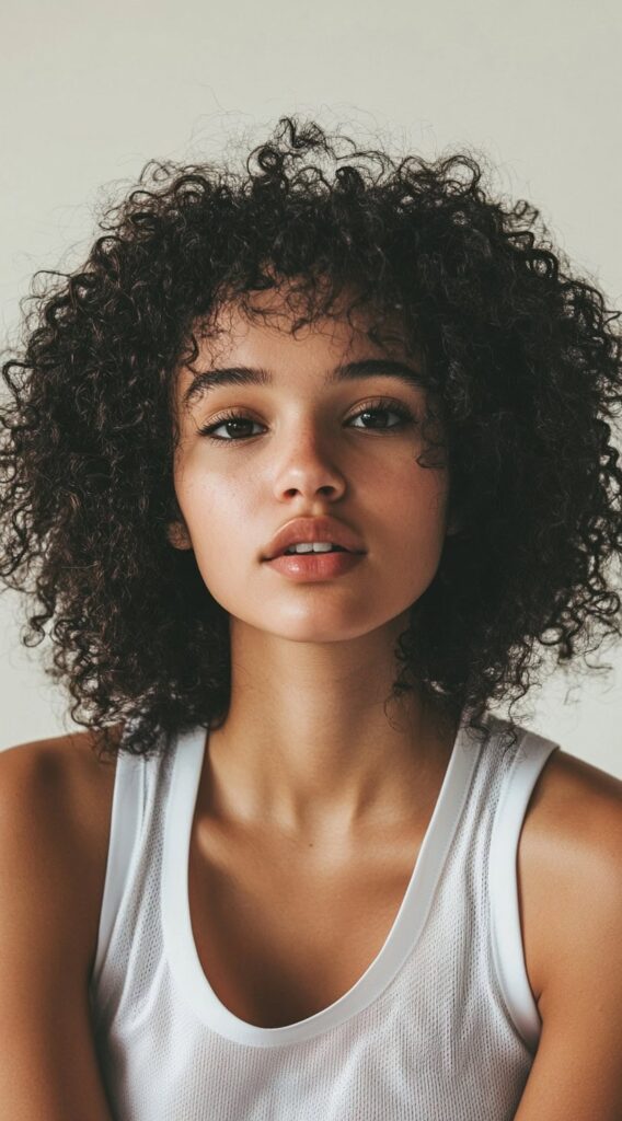 36 Top Basketball Hairstyles: Practical and Stylish Ideas for the Court 11 natural curly fro