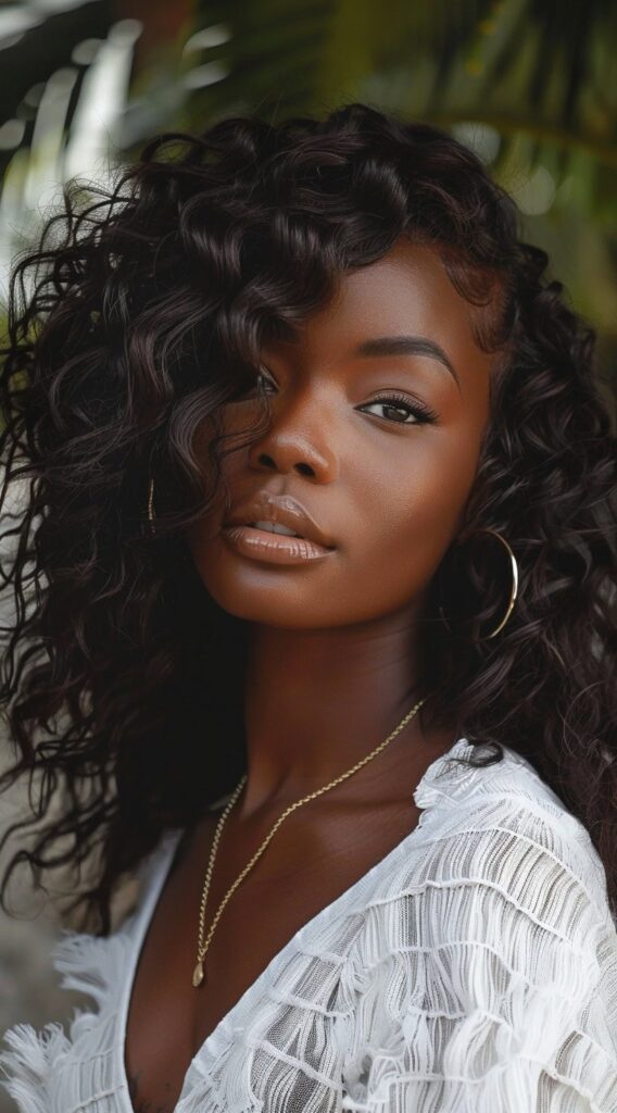 24 Protective Hairstyles for Thin Hair: Stylish Solutions for Delicate Strands 9 natural loose waves 1
