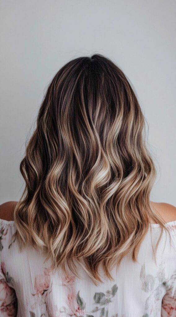 23 Winter Blonde Balayage Ideas: Stunning Hairstyles to Brighten Your Look This Season 5 natural waves with blonde highlights