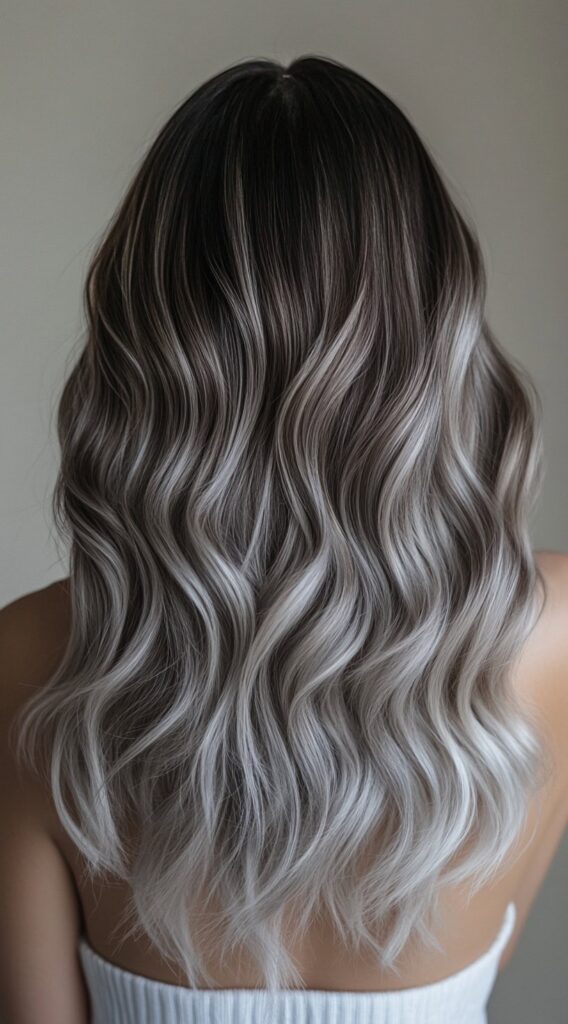 23 Winter Blonde Balayage Ideas: Stunning Hairstyles to Brighten Your Look This Season 13 platinum blonde balayage with dark roots