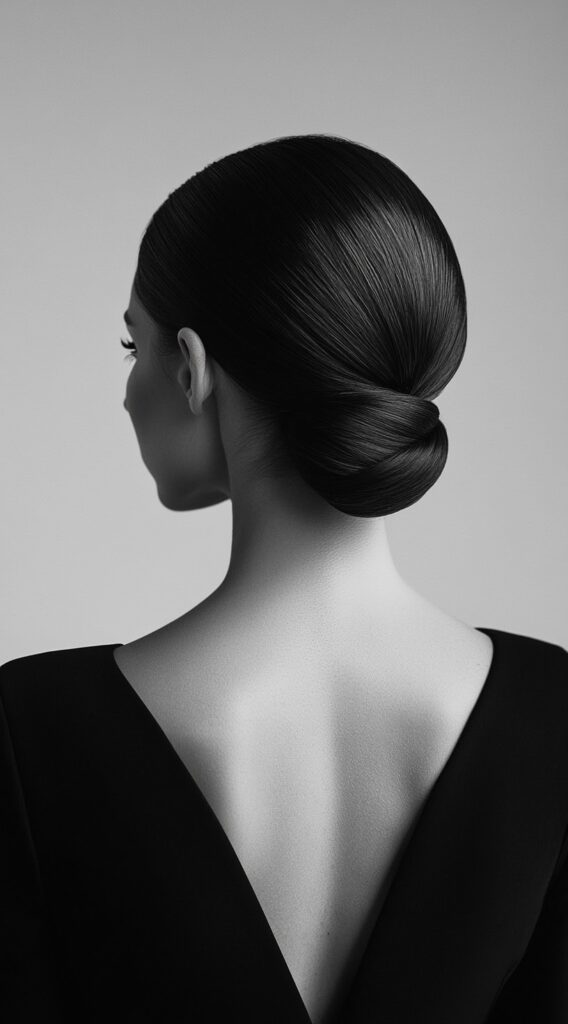 23 Formal Hairstyles for Long Hair: Elegant Ideas for Every Occasion 7 polished low bun