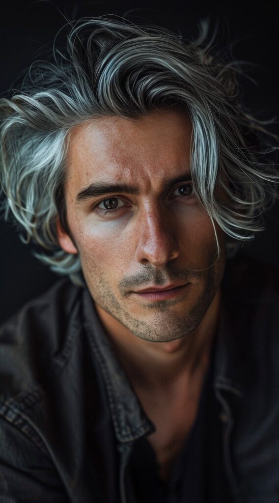 17 Black and White Hairstyles for Men: Stand Out with These Trendy Ideas 10 salt and pepper