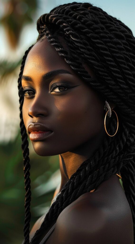 24 Protective Hairstyles for Thin Hair: Stylish Solutions for Delicate Strands 10 senegalese twists 2