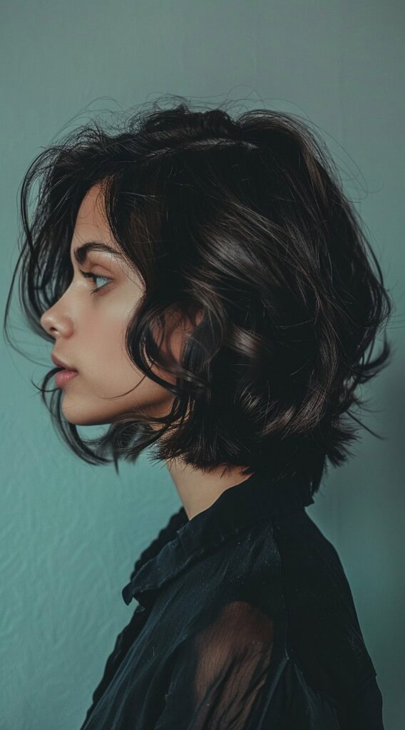 21 Stacked Bob Hairstyles for Fine Hair: Volume and Elegance 16 shaggy stacked bob