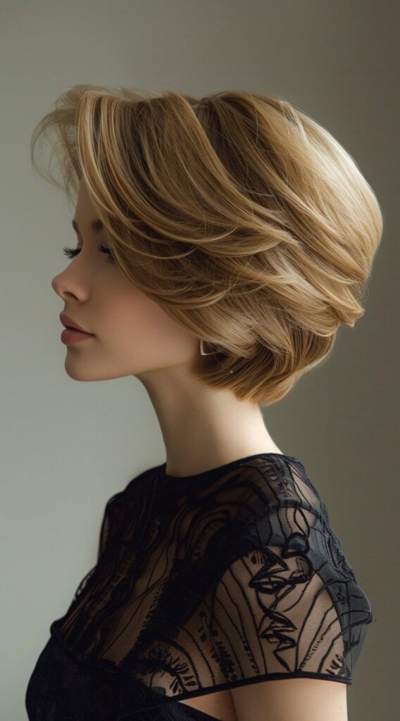 21 Stacked Bob Hairstyles for Fine Hair: Volume and Elegance 17 short feathered stacked bob