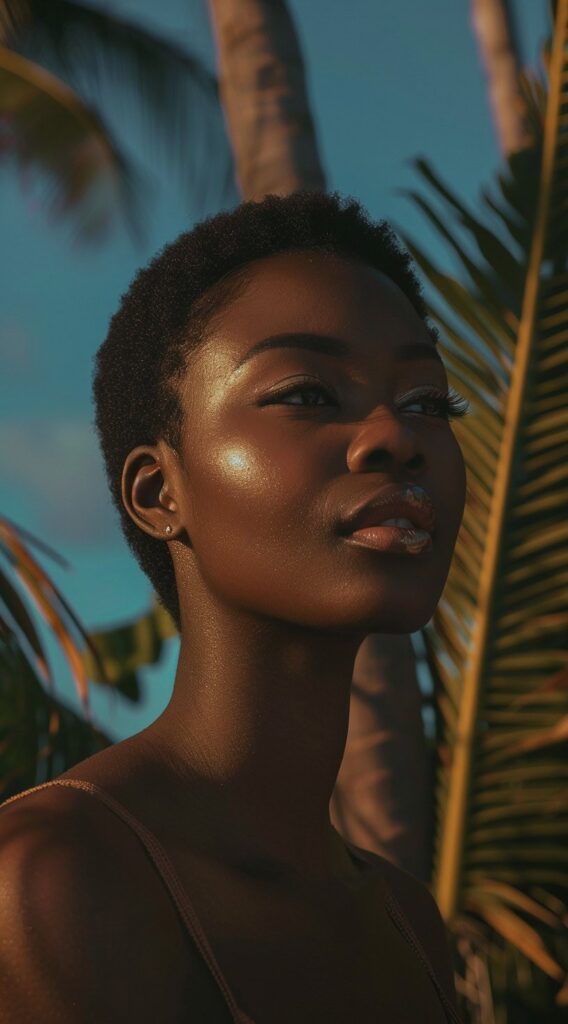 10 Vacation Hairstyles for Black Women: Stunning Ideas for Your Next Getaway 8 short natural twa