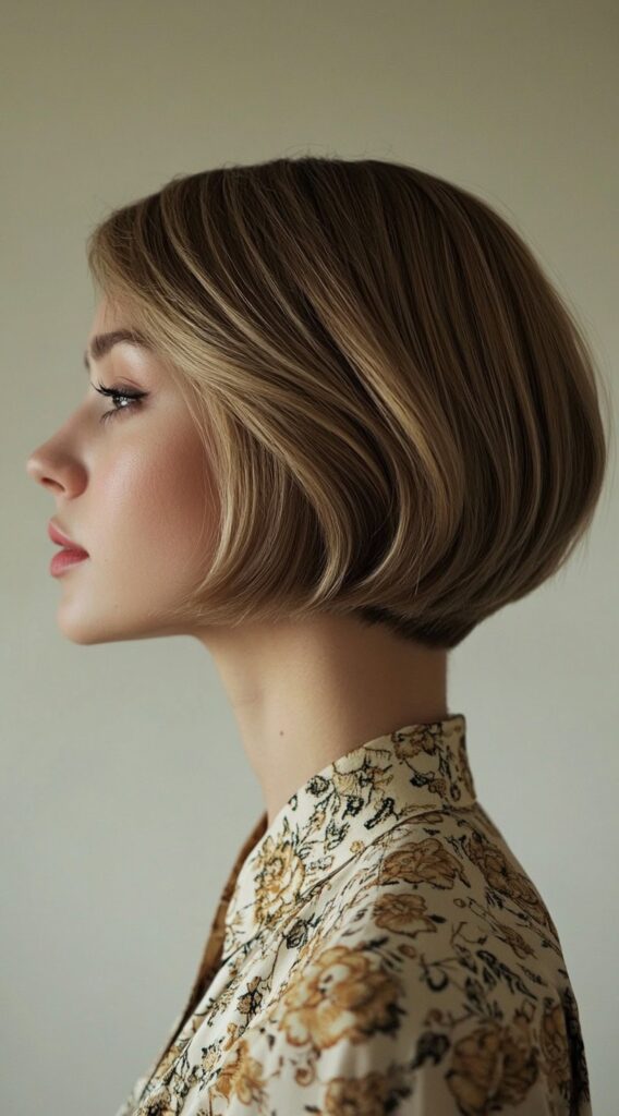 23 New Year’s Hairstyles for Short Hair 22 sleek classic bob 2
