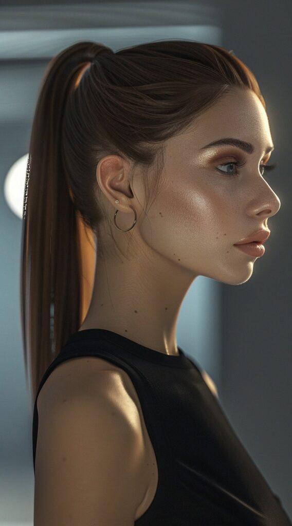 30th Birthday Hairstyles for Women: 15 Chic Ideas for a Memorable Milestone 12 sleek high ponytail 2