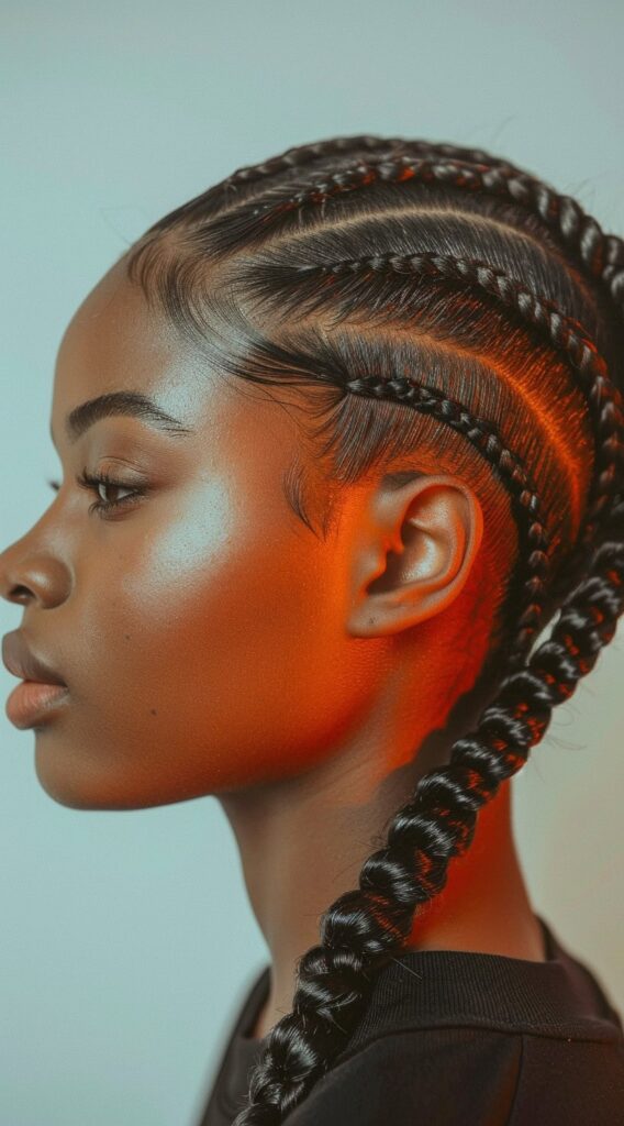 24 Protective Hairstyles for Thin Hair: Stylish Solutions for Delicate Strands 16 small delicate cornrows