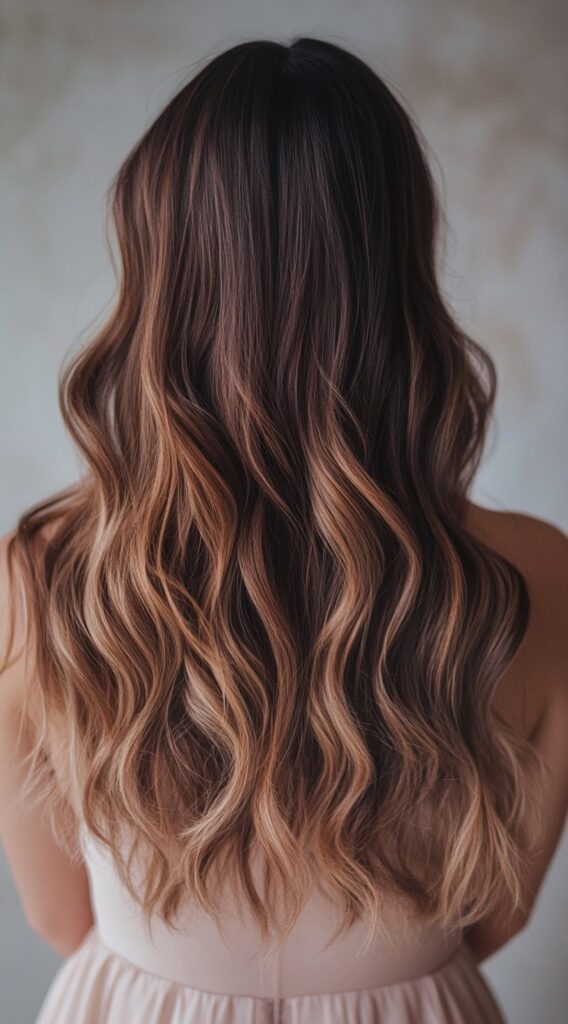 24 Winter Balayage Ideas for Brunettes: Subtle and Bold Hairstyles for a Fresh Winter Glow 8 soft brunette balayage with honey tones