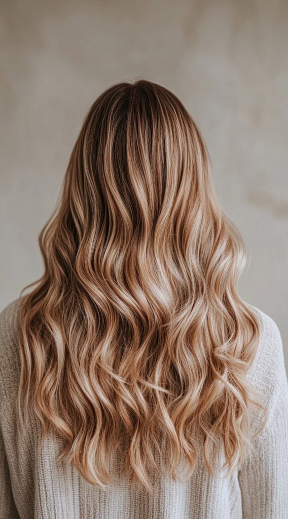 23 Winter Highlights for Blondes: Gorgeous Color Ideas to Warm Up Your Look 18 soft golden blonde with warm undertones