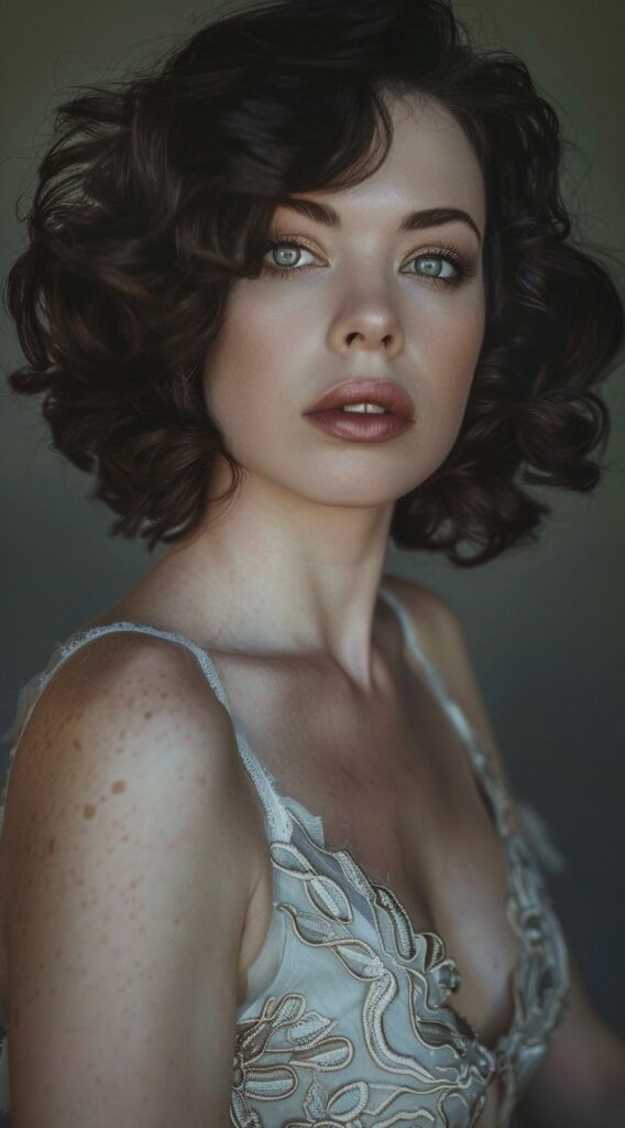 30th Birthday Hairstyles for Women: 15 Chic Ideas for a Memorable Milestone 8 soft retro curls