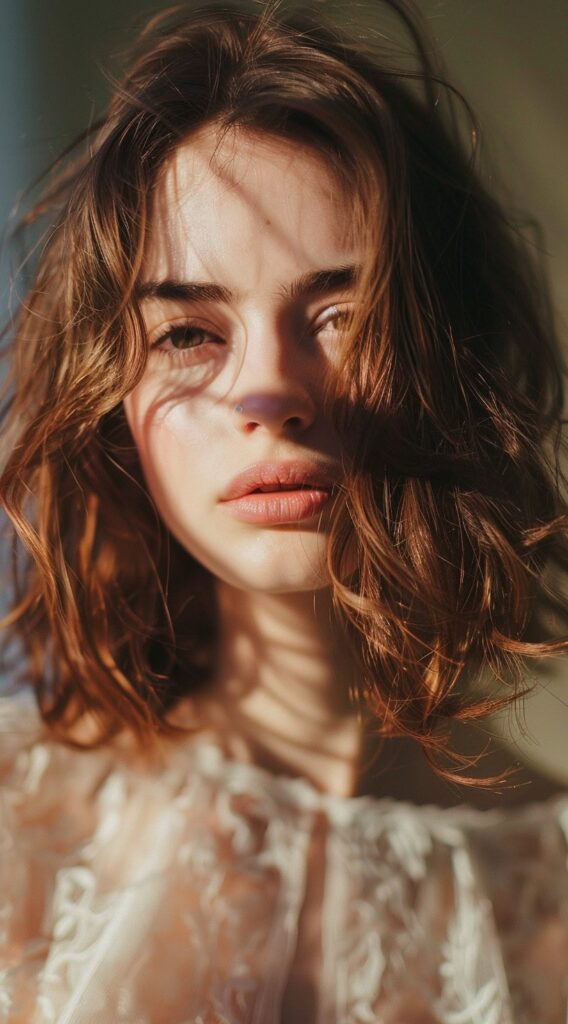 28 Short Hairstyles for Thin Hair: Stunning Ideas to Boost Volume and Style 6 soft waves with natural texture