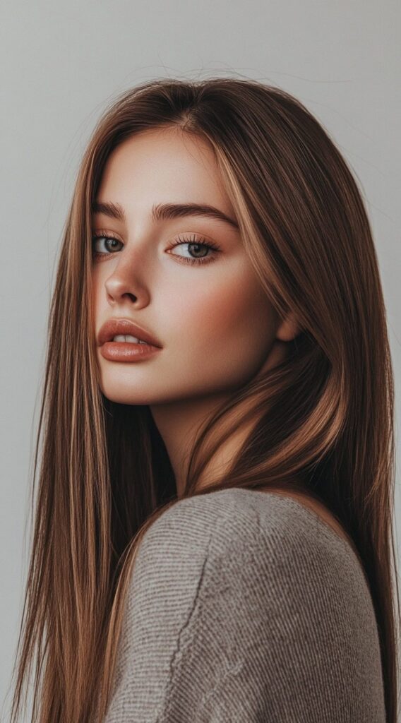 24 Gorgeous Straight Hairstyles 5 straight and sleek with soft layers