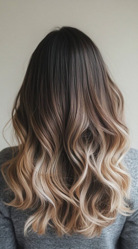 23 Winter Blonde Balayage Ideas: Stunning Hairstyles to Brighten Your Look This Season 2 sun kissed balayage on brunette