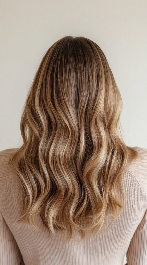 Warm Caramel Balayage with Honey Highlights: 17 Stunning Hairstyle Ideas to Enhance Your Look 4 textured warm caramel balayage with honey highlights