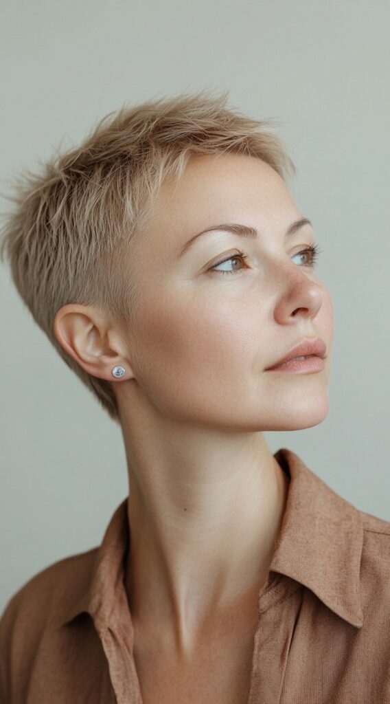 23 Stunning Hairstyles for Thin Fine Hair 19 tousled crop