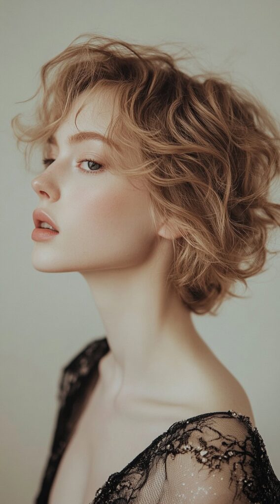 37 Formal Hairstyles for Short Hair: Elegant and Chic Ideas for Any Occasion 27 tousled pixie with volume