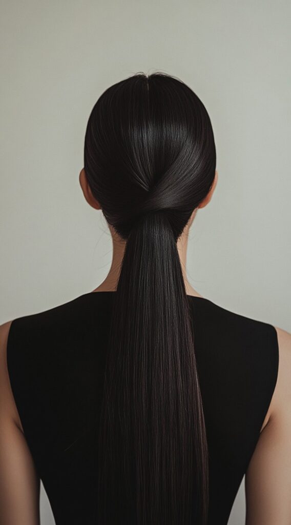 23 Formal Hairstyles for Long Hair: Elegant Ideas for Every Occasion 9 twisted low ponytail 2