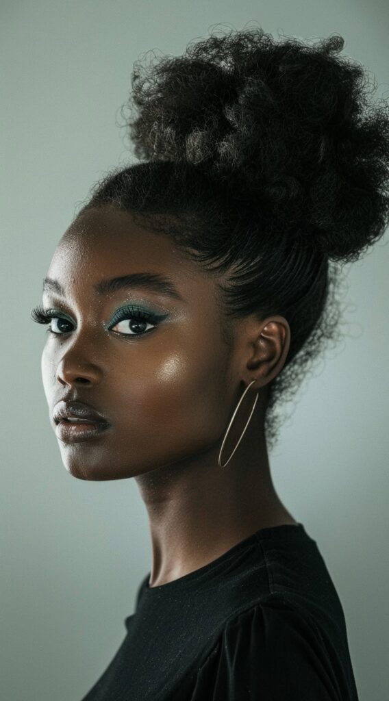 24 Protective Hairstyles for Thin Hair: Stylish Solutions for Delicate Strands 20 updo with extensions to protect natural hair
