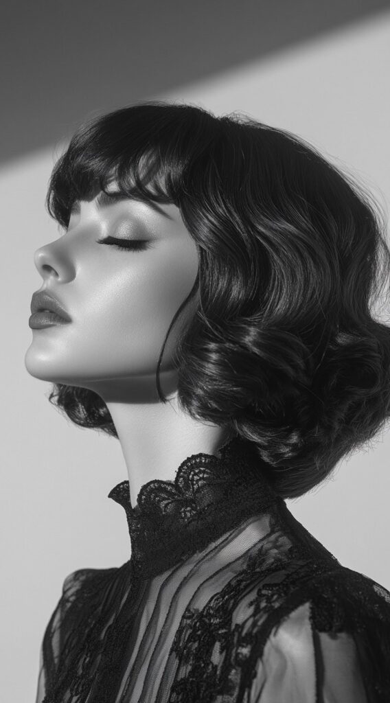 37 Formal Hairstyles for Short Hair: Elegant and Chic Ideas for Any Occasion 25 vintage glamour waves with volume