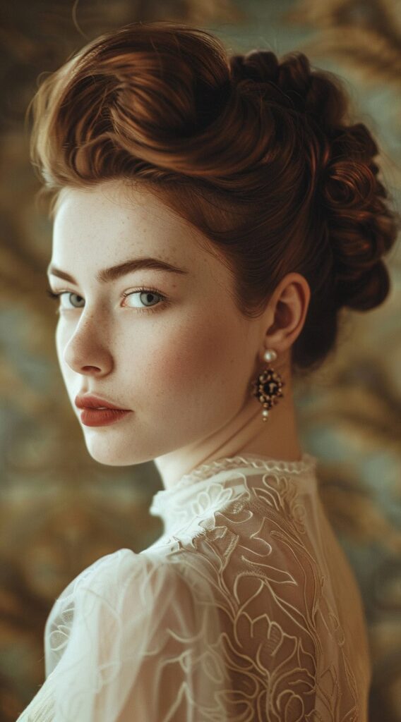 30th Birthday Hairstyles for Women: 15 Chic Ideas for a Memorable Milestone 6 vintage victory rolls