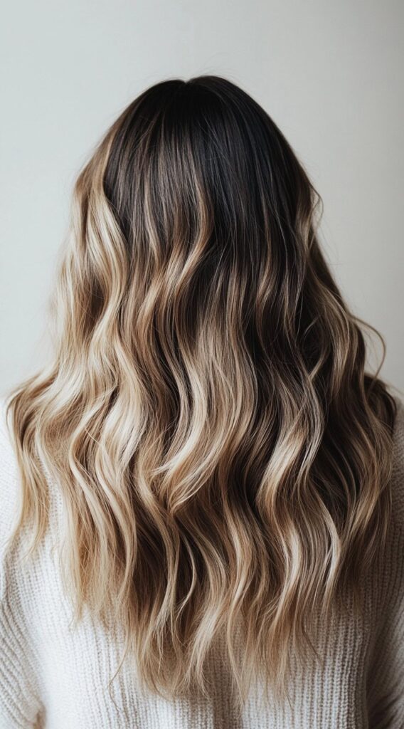 23 Winter Blonde Balayage Ideas: Stunning Hairstyles to Brighten Your Look This Season 11 warm blonde balayage on natural waves