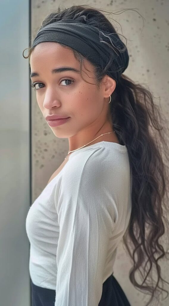 27 Hairstyles for Sensitive Scalp: Comfortable and Stylish Ideas to Try 27 wide headband