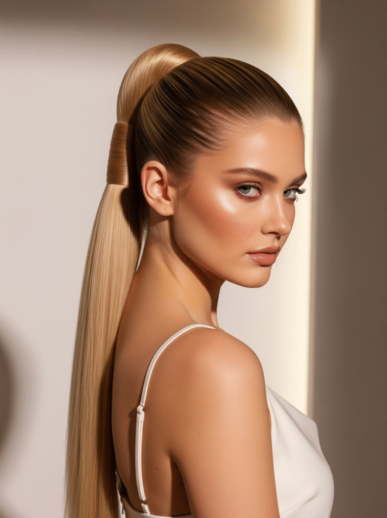21 Sleek Ponytail Hairstyles 2 yyyy 3