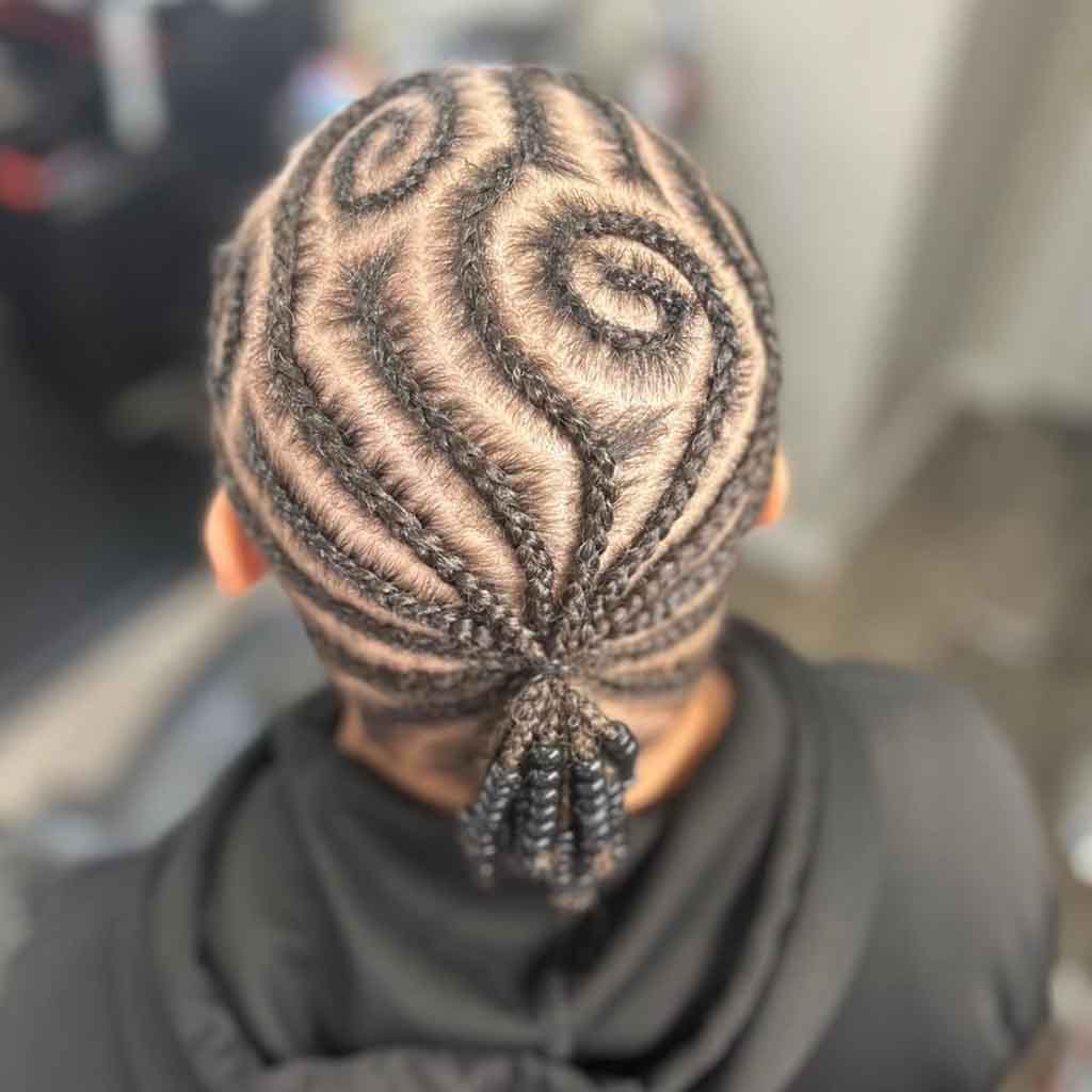 15 Twistiest Swirl Cornrows to Wow the Crowd! 6 0005 IMG 5562