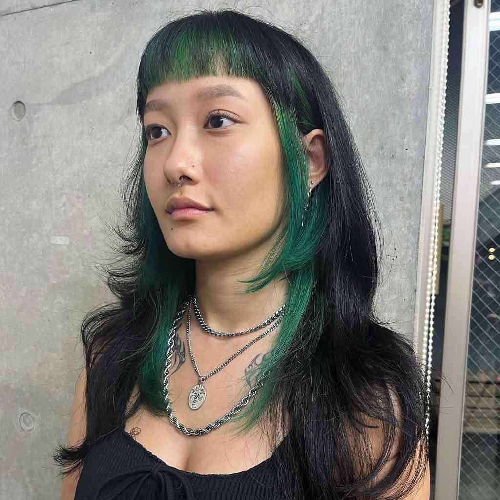 24 Wolf Cuts With Colored Bangs for Added Style! 14 0013 IMG 4749