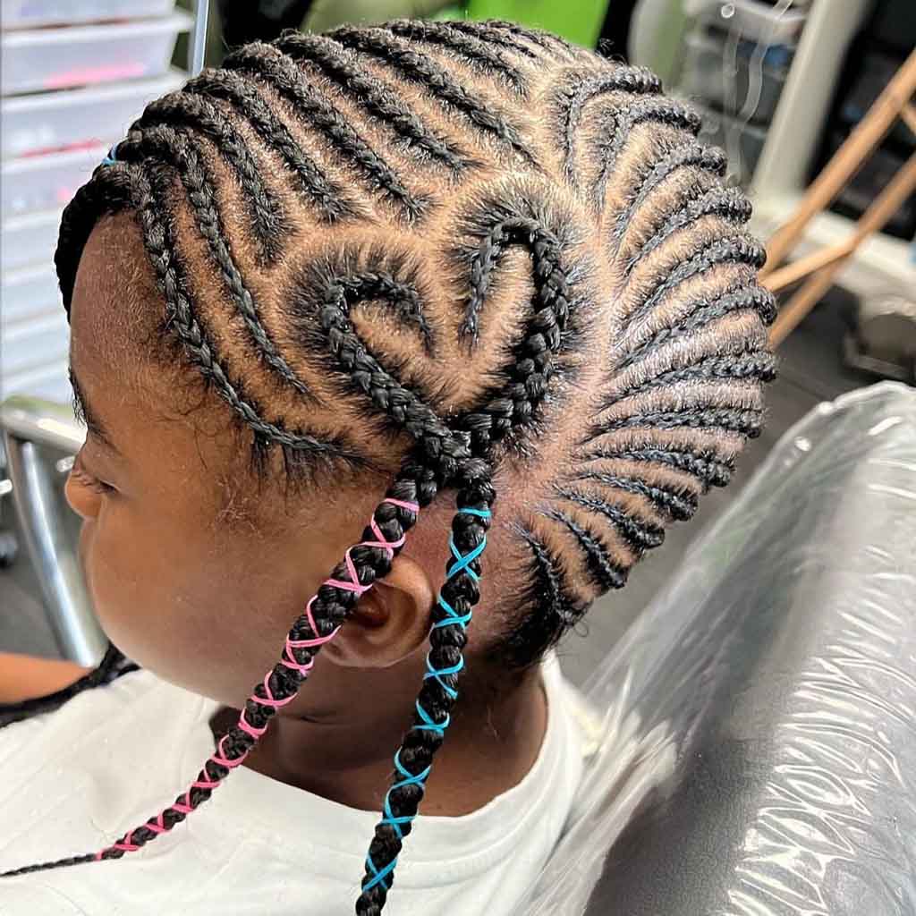 15 Twistiest Swirl Cornrows to Wow the Crowd! 13 0013 IMG 5553