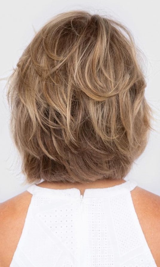 10 Layered Haircuts for Women 1 1. Classic Layered Bob1. Classic Layered Bob