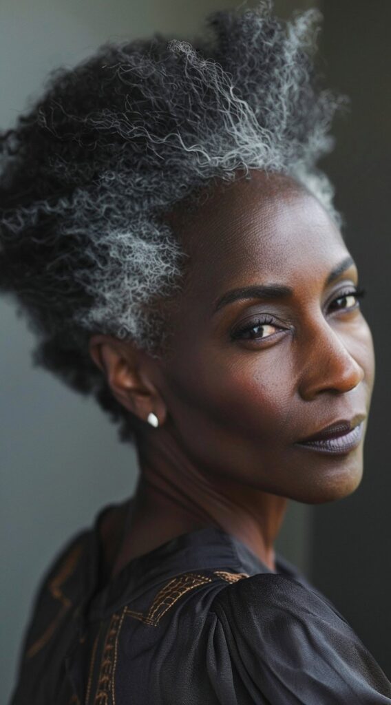 23 Salt and Pepper Hairstyles for Women Over 50 2 222 1
