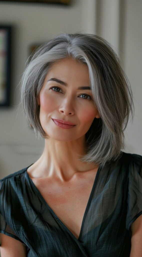 23 Salt and Pepper Hairstyles for Women Over 50 12 22222 1