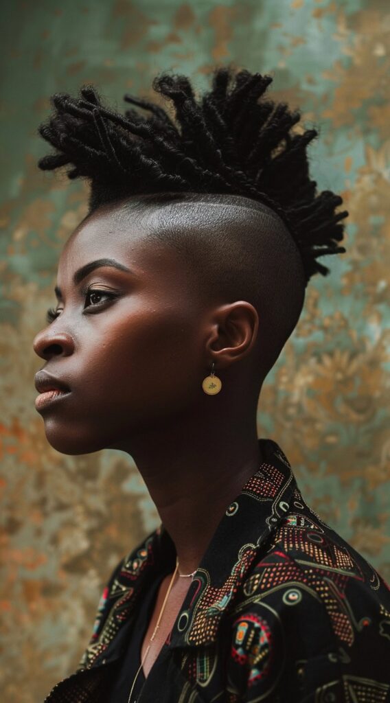 23 Locs with Undercut Women Hairstyles: Bold and Beautiful Ideas 22 22222