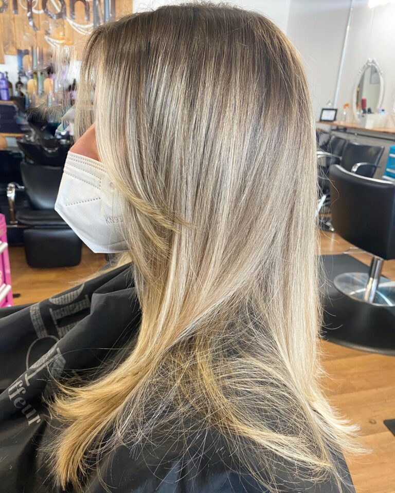10 Layered Haircuts for Women 3 3. Long Layers with Face Framing Highlights