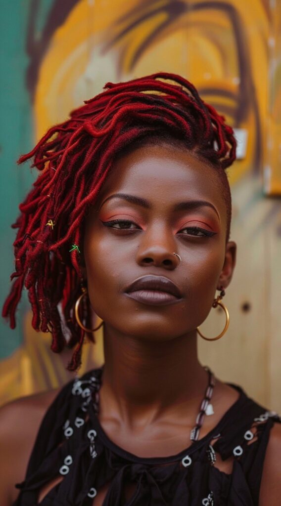 23 Locs with Undercut Women Hairstyles: Bold and Beautiful Ideas 13 333