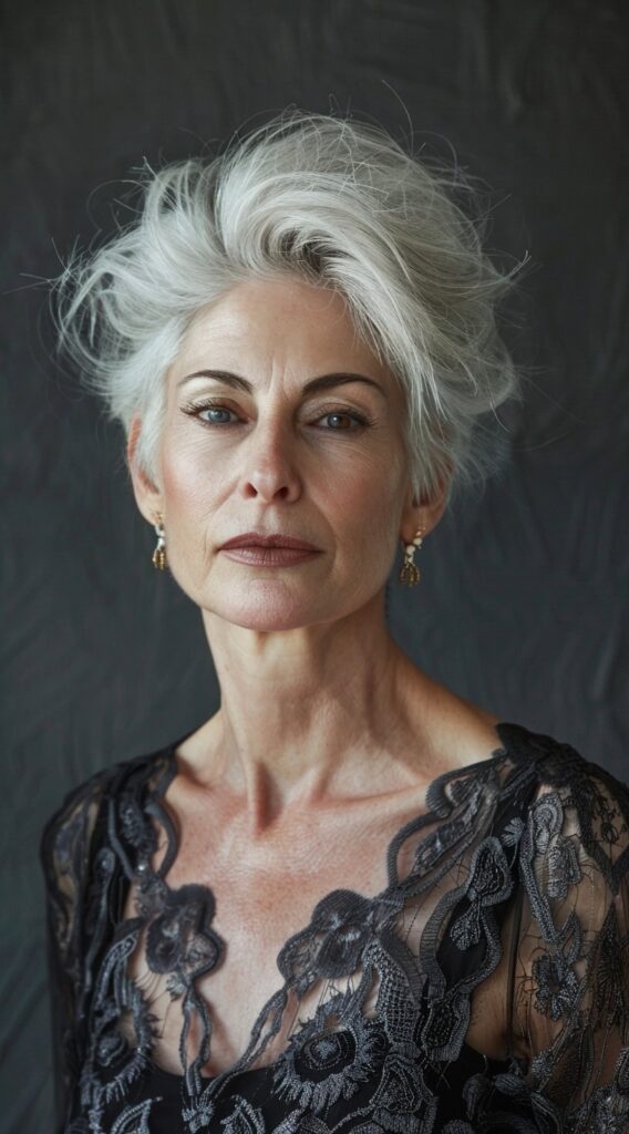 23 Salt and Pepper Hairstyles for Women Over 50 23 3333333333