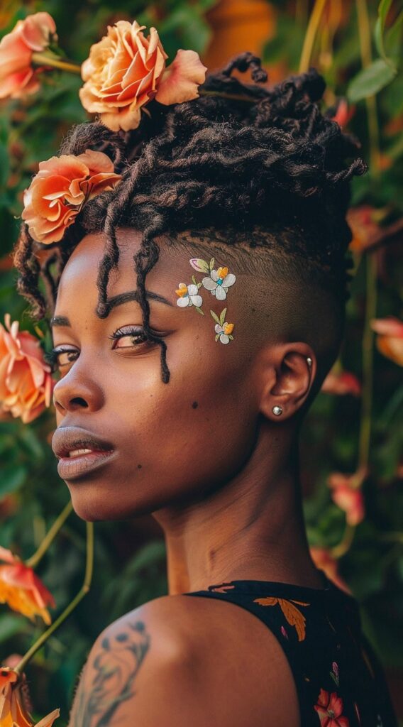 23 Locs with Undercut Women Hairstyles: Bold and Beautiful Ideas 14 444