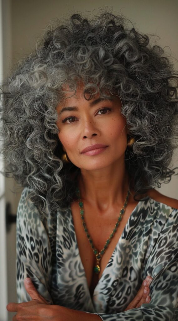 23 Salt and Pepper Hairstyles for Women Over 50 7 777