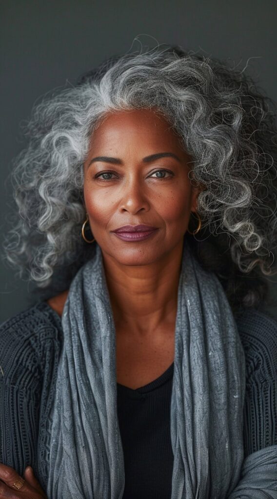 23 Salt and Pepper Hairstyles for Women Over 50 9 99999