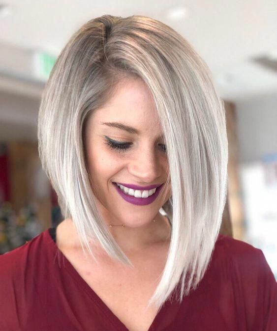 10 Lob Haircuts for Women 4 Asymmetrical Lob