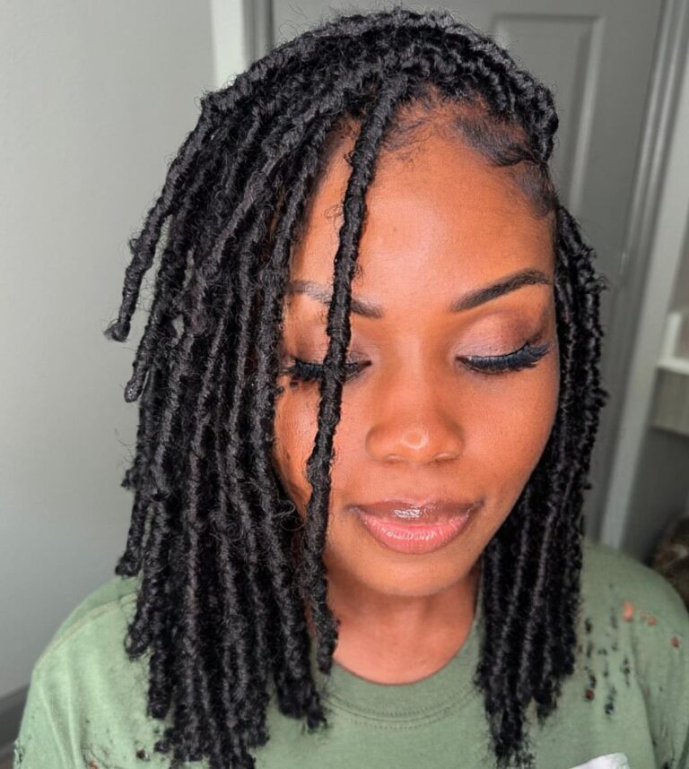 10 Locs Braids Ideas for Women 4 Bohemian Braided Locs 768x858 1