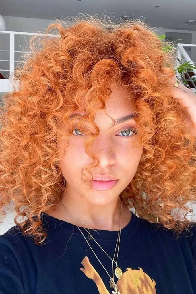 10 Amazing Fall Hair Color Ideas for Autumn 9 Cinnamon Spice Curls
