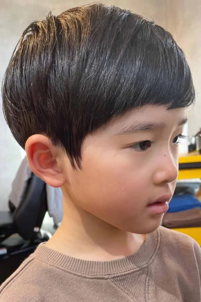 12 Charming Haircuts for Boys 2 Classic Bowl Cut